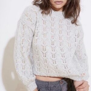 NSF Revolve Rhea Balloon Sleeve Sweater size L